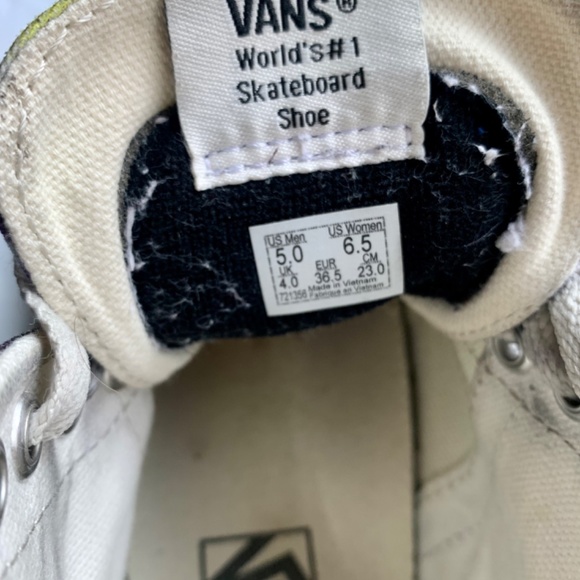 Tie Dye Skate HI’s Vans Men’s or Women’s Unisex - Picture 7 of 7